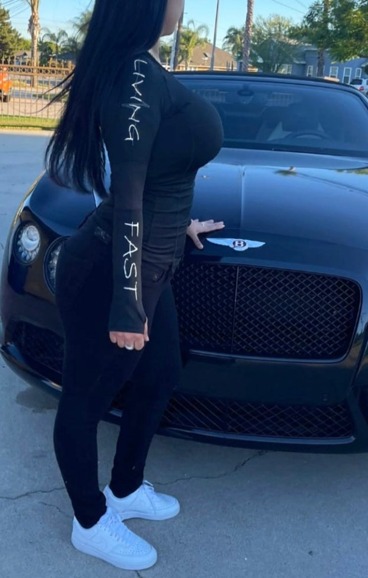 Everywhere Black Long Sleeve